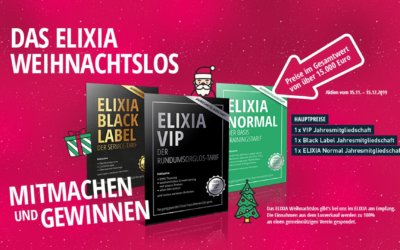 Das ELIXIA Weihnachtslos vom 15.11. bis 15.12.2019