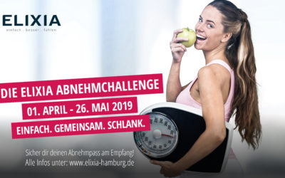 Die ELIXIA Abnehmchallenge vom 1. April bis 26. Mai