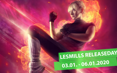 LesMills RELEASEDAYS vom 03.01.-06.01.2020