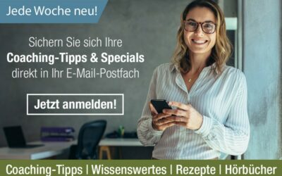Wöchentlich Coaching-Tipps & Specials