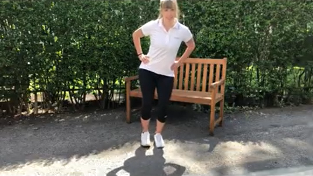 Workout für Beine und Hüfte