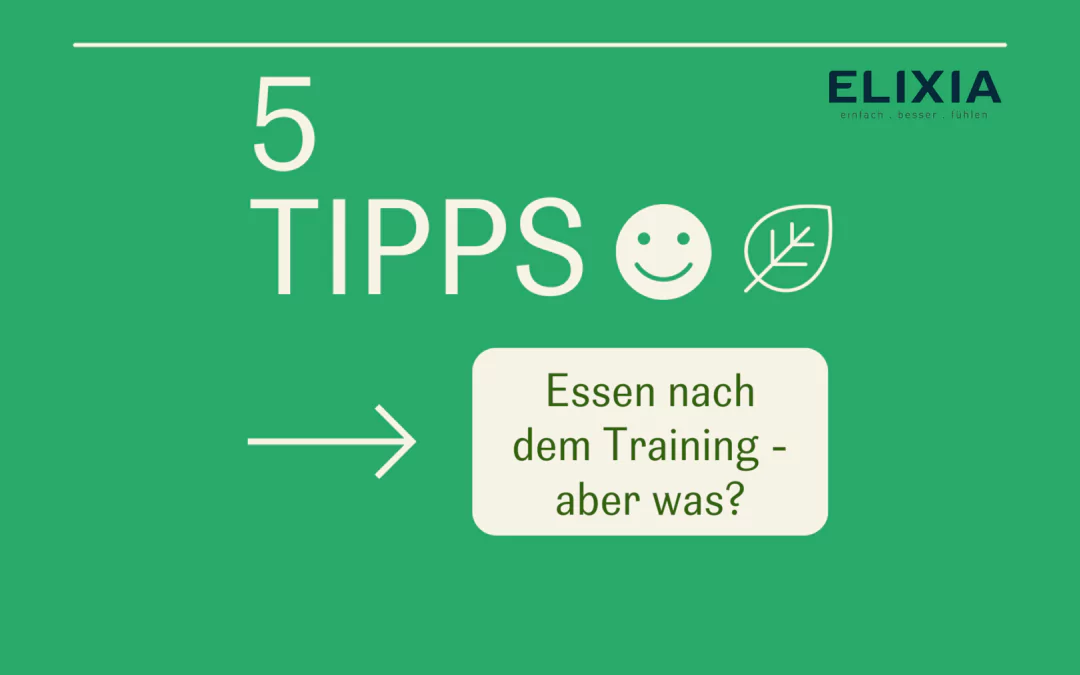 ESSEN NACH DEM TRAINING